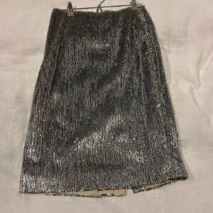 JCrew midi sequins skirt